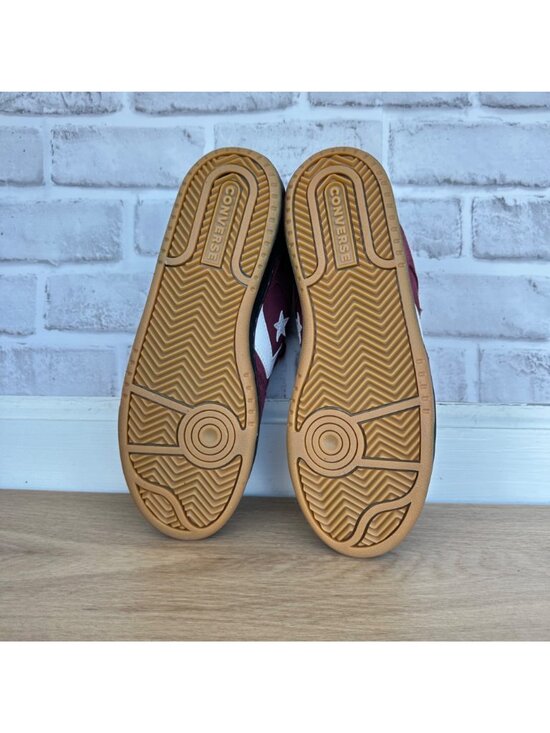 ⭐Converse CL98 Suede Low Black Deep Bordeaux Gum 8.5 Mens Shoes Sneakers A15607C main image 5